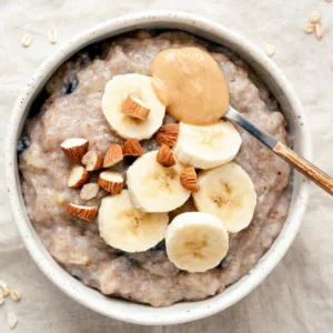 Peanut Butter Banana Overnight Oats