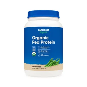 Nutricost Organic Pea Protein Isolate (best cheap protein powder)
