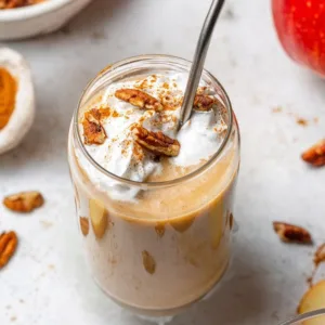 Apple Cinnamon Hemp Heart Protein Smoothie