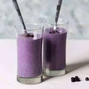 Blueberry Smoothie with Silken Tofu