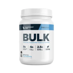 Transparent Labs PreSeries Pre-workout (best pre workout)
