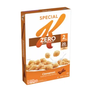 10. Special K Zero Cinnamon Cereal (best protein cereal)