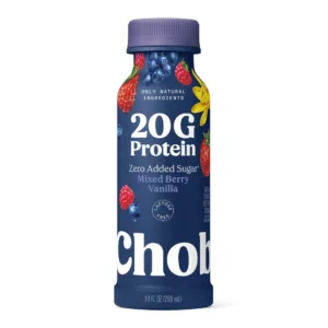10. Chobani Complete Mixed Berry Protein Drink